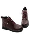 Ghete Dama din piele naturala 5W50 WINERED | PANTOFUL