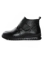 Ghete Dama din piele naturala 5W51 BLACK | PANTOFUL
