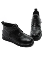 Ghete Dama din piele naturala 5W51 BLACK | PANTOFUL
