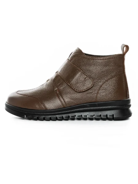 Ghete Dama din piele naturala 5W51 DARK BROWN | PANTOFUL