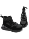 Ghete Dama din piele naturala 5SZ8 BLACK | PANTOFUL