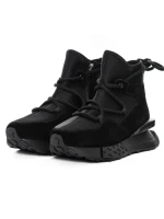 Ghete Dama din piele naturala 5SZ8 BLACK | PANTOFUL
