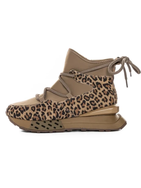 Ghete Dama din piele naturala 5SZ8 LEOPARD PRINT | PANTOFUL