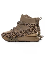 Ghete Dama din piele naturala 5SZ8 LEOPARD PRINT | PANTOFUL