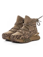 Ghete Dama din piele naturala 5SZ8 LEOPARD PRINT | PANTOFUL