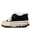 Ghete Dama din piele naturala 5W53 BLACK | PANTOFUL