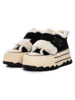Ghete Dama din piele naturala 5W53 BLACK | PANTOFUL