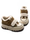 Ghete Dama din piele naturala 5W53 YELLOW | PANTOFUL