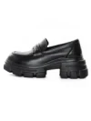 Pantofi Casual Dama din piele naturala KM1605 BLACK | FORMAZIONE