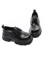 Pantofi Casual Dama din piele naturala KM1607 Negru | ... » Pantoful.Ro