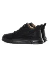 Ghete Barbati din piele naturala E90001 BLACK | ADVANCER