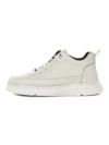 Ghete Barbati din piele naturala E90001 WHITE | ADVANCER