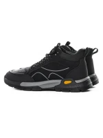 Ghete Barbati din piele naturala E90003 BLACK | ADVANCER