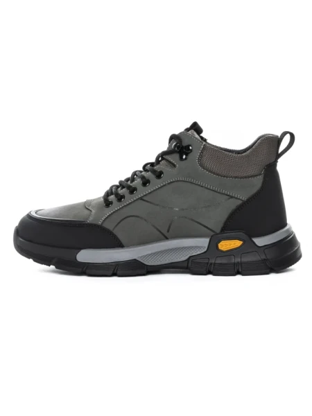 Ghete Barbati din piele naturala E90003 GREY | ADVANCER