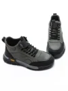 Ghete Barbati din piele naturala E90003 GREY | ADVANCER