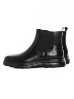 Ghete Barbati din piele naturala Z190330-1 BLACK | ADVANCER