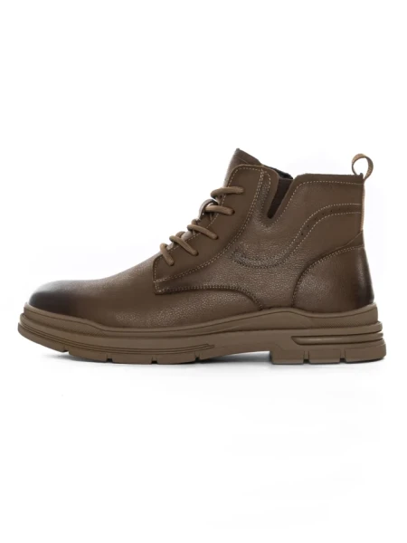 Ghete Barbati din piele naturala 806005 KHAKI | ADVANCER