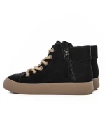 Ghete Dama din piele naturala 639-88 BLACK | ADVANCER