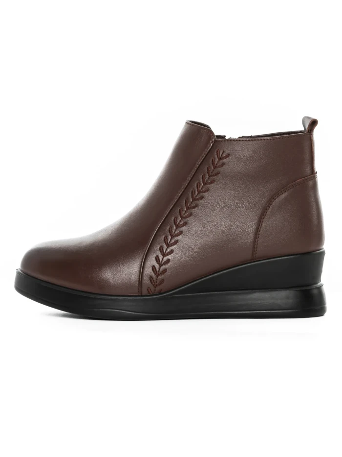 Ghete Dama din piele naturala 67-18 BROWN | ADVANCER