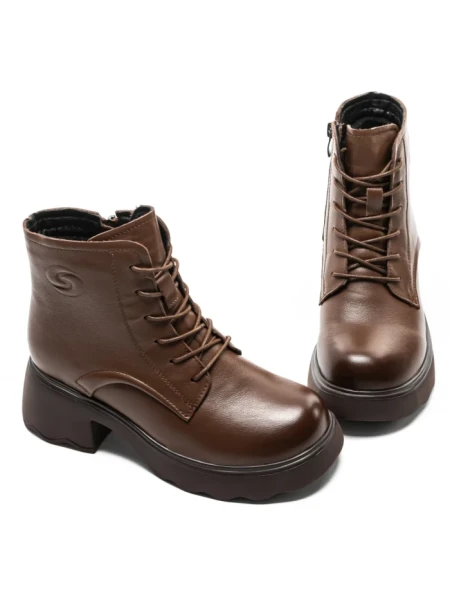 Ghete Dama din piele naturala 5008 BROWN | ADVANCER