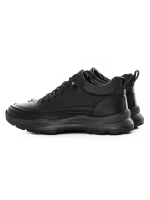 Ghete Barbati din piele naturala E90005 BLACK | ADVANCER