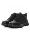 Ghete Barbati din piele naturala E90005 BLACK | ADVANCER