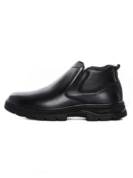 Ghete Barbati din piele naturala 8157R BLACK | ADVANCER
