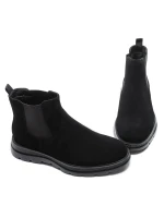 Ghete Barbati din piele naturala Z190330 Negru | Advancer » Pantoful.ro
