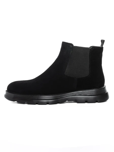 Ghete Barbati din piele naturala Z190330 Negru | Advancer » Pantoful.ro