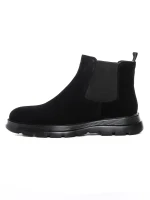Ghete Barbati din piele naturala Z190330 Negru | Advancer » Pantoful.ro
