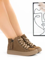 Ghete Dama din piele naturala 639-88 Kaki | Advancer » Pantoful.ro