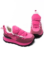 Pantofi Casual Dama din piele naturala 58W26 ROSEO | PANTOFUL