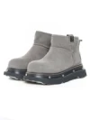 Ghete Dama din piele naturala 58W28 GREY | PANTOFUL