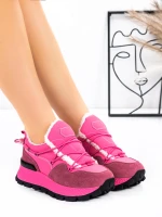 Pantofi Casual Dama din piele naturala 58W26 Roz | Pant... » Pantoful.ro