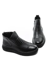 Ghete Barbati din piele naturala 2M72703 BLACK | ADVANCER