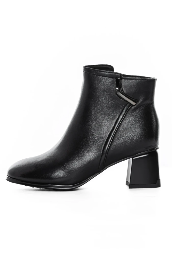 Ghete Dama din piele naturala 2239-50 BLACK | ADVANCER