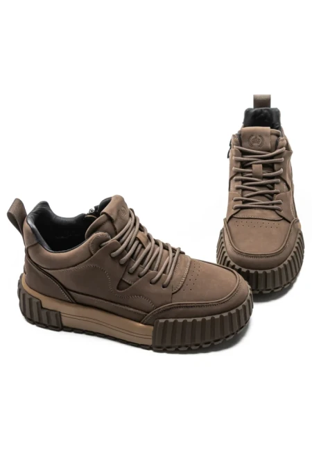 Ghete Barbati din piele naturala 2005 Cafea | Advancer Ghete Barbati din piele naturala 2005 COFFEE | ADVANCER