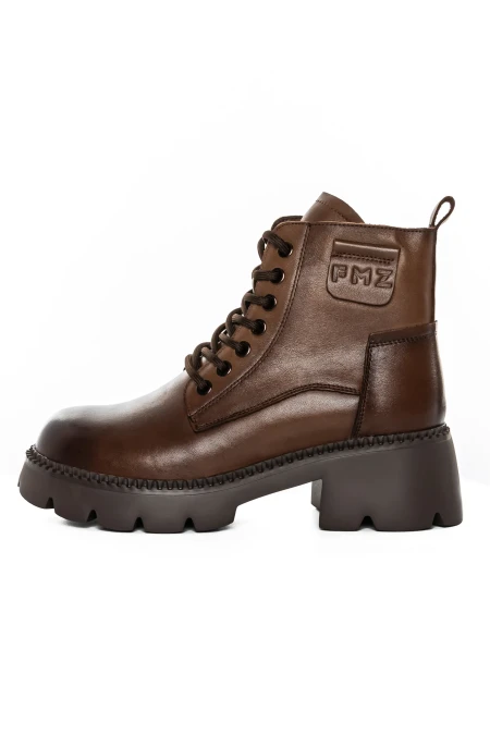 Ghete Dama cu Platforma 8099 Maro » Pantoful.ro