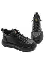 Ghete barbati din piele naturala A661 Negru | Advancer » Pantoful.ro