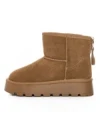 Ghete Dama din piele naturala 5W93 YELLOW | PANTOFUL