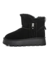 Ghete Dama din piele naturala 5W95 BLACK | PANTOFUL