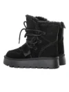 Ghete Dama din piele naturala 5W96 BLACK | PANTOFUL