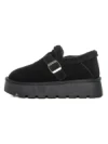 Ghete Dama din piele naturala 5W91 BLACK | PANTOFUL