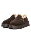 Ghete Dama din piele naturala 5W91 BROWN | PANTOFUL