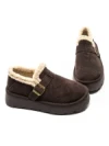 Ghete Dama din piele naturala 5W91 BROWN | PANTOFUL