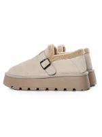 Ghete Dama din piele naturala 5W91 BEIGE | PANTOFUL