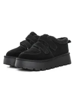 Ghete Dama din piele naturala 5W92 BLACK | PANTOFUL