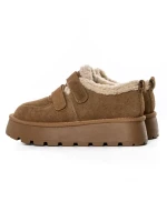 Ghete Dama din piele naturala 5W92 YELLOW | PANTOFUL