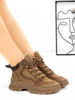 Ghete Dama din piele naturala 8110 Maro deschis | Adva... » Pantoful.ro