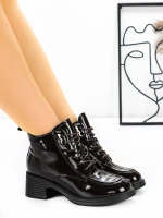 Ghete Dama din piele naturala TP136-2 Visiniu | Advancer » Pantoful.ro